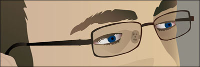 Self-portrait chartoon