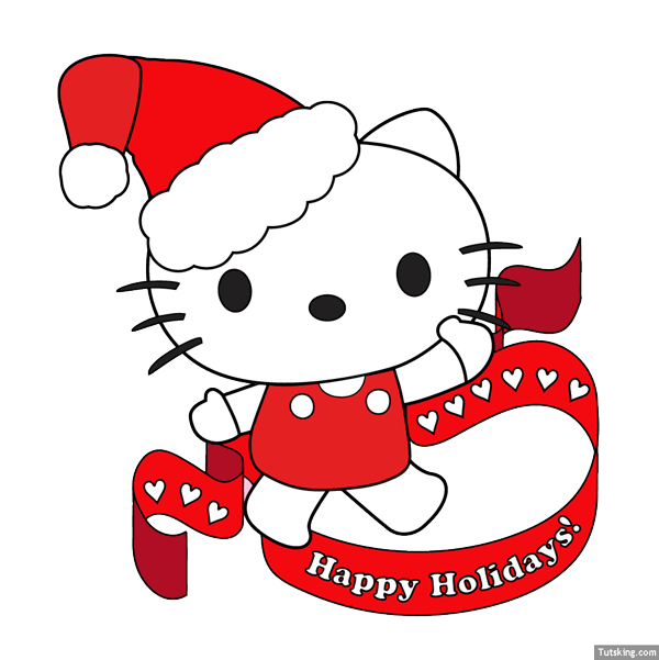 Free Vector Hello Kitty Christmas Image Preview