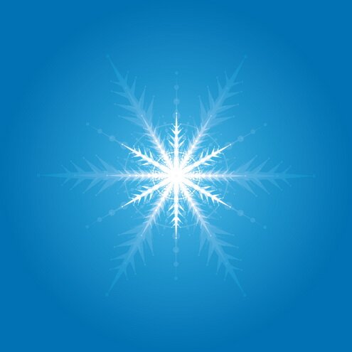 Free Vector Vector Snowflake Crystal Image Preview
